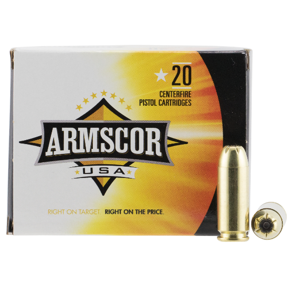 Armscor 10mm 180Gr Jhp 20 Rounds Ammunition
