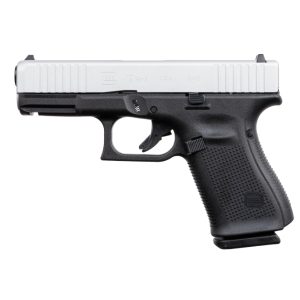 Glock 19G5 Shimmering Aluminum 9mm 15Rd Pistol
