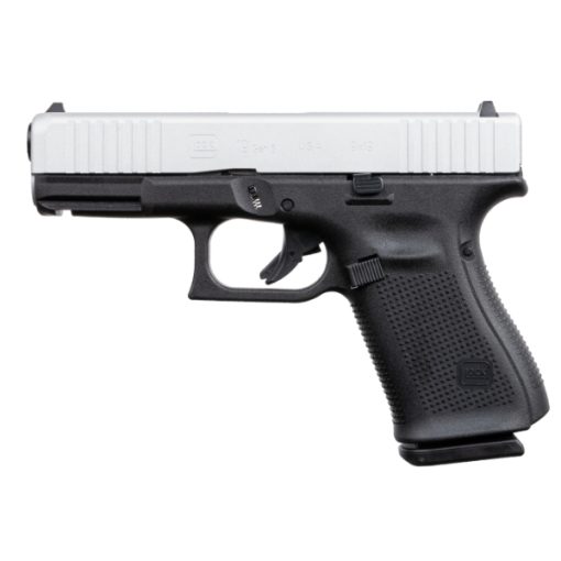 Glock 19G5 Shimmering Aluminum 9mm 15Rd Pistol