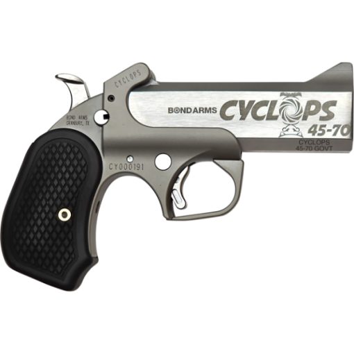 Bond Arms Cyclops 45-70 Gov 1rd Shot 4.25" SS Pistol