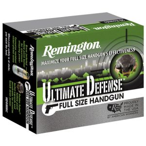 Remington Ultimate Defense 9mm +P 124Gr 20 Rounds Ammuntion