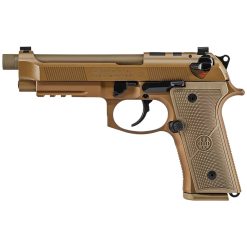 Beretta M9A4 FDE 9mm Threaded 18+1 5.10" Flat Dark Earth Pistol