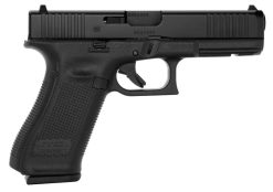 Glock 17 Gen5 9mm 17rd Full Size Pistol Black 4.49"