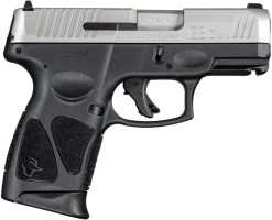 Taurus 1G3C939 G3C  Compact Frame 9mm Luger 12+1 3.26" Matte Stainless Steel Barrel, Matte Serrated Stainless Steel Slide, Black Polymer Frame w/Picatinny Rail, Black Polymer Grip, Right Hand