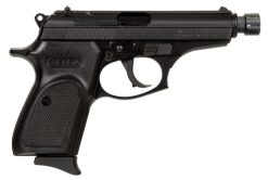 Bersa T22MX Thunder  Micro-Compact Frame 22 LR 10+1, 3.50" Black Steel Threaded Barrel, Matte Black Serrated Slide & Aluminum Frame w/Beavertail