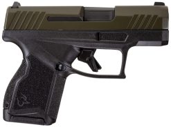 Taurus 1GX4M93B GX4  9mm Luger 11+1 3.06" Black Stainless Steel Barrel, Mil-Spec Green Cerakote Serrated Steel Slide, Black Polymer Frame, Black w/Interchangeable Backstrap Grip, Manual/Trigger Safety