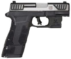 Diamondback DB0301P031 AM2 w/Laser Sub-Compact Frame 9mm Luger 17+1, 3.50" Stainless Steel Barrel, Serrated Stainless Steel Slide, Black Polymer Frame w/Picatinny Rail & Polymer Grip, Viridian Laser