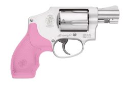 Smith & Wesson M642 Pink Grip .38 Special 2″ 5Rd Stainless J‑Frame