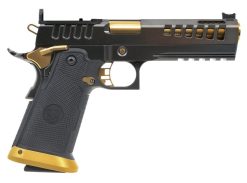 Watchtower Demolitia Gold PVD Full Size 9mm 5" Barrel RMR Optic Cut 20+1 Pistol
