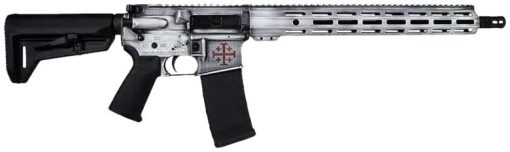 Shark Coast Tactical Templar 5.56 NATO 16" Distressed White Cerakote AR Rifle