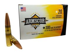 Armscor .300 Blackout 220gr HPBT 20rd Box