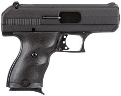 Hi-Point 9NYLOC C9  9mm Luger 8+1 3.50" Black Steel Barrel, Black Powder Coated Serrated Slide, Frame & Polymer Grips, Nylon Holster