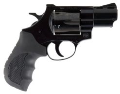 Weihrauch Guns 770130 Windicator  357 Mag 6rd 2" Blued Steel Barrel & Cylinder, Compact Steel Frame w/Exposed Hammer, Ramp Front/Fixed Rear Sights, Finger Grooved Black Rubber Grip