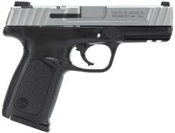 Smith & Wesson 123403 SD40 VE *CA Compliant Compact Frame 40 S&W 10+1, 4" Stainless Steel Barrel, Satin Serrated Stainless Steel Slide, Black Polymer Frame w/Picatinny Rail