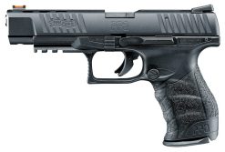 Walther Arms 5100302 PPQ M2 22 LR 12+1 5" Threaded Steel Barrel, Matte Black Tenifer Serrated/Steel Slide, Black Polymer Frame w/Picatinny Rail, Black Polymer Grips