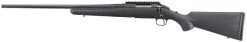 Ruger 6917 American  Full Size 308 Win 4+1 22" Matte Black Steel Barrel, Matte Black Picatinny Rail Steel Receiver, Black Fixed Synthetic Stock, Left Hand