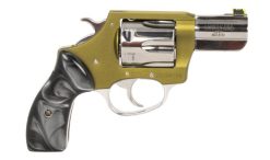 CHARTER ARMS UNDERCOVER II .38 SPL. LARGE ALUMINUM 6 SHOT 2.2IN FIXED LITEPIPE STANDARD OD GREEN HI-POLISH 53624