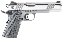 Bersa B1911 Mirror Stainless 45 ACP 5 inch 8+1 VZ Grip Pistol