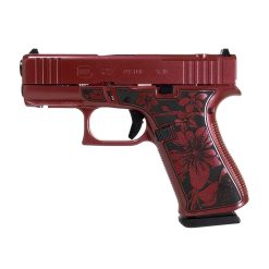 Glock 43X MOS "Cherry Blossom" 9mm Medusa Pink Frame 3.41" 10rd (2) Austria