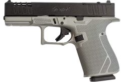 Great Lakes Bull Shark 9mm 4" Gray Cerakote Striker Pistol 15+1