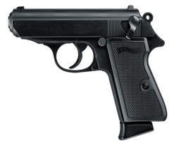 Walther PPK/S .22LR Semi-Auto Pistol Black 10+1 Capacity 3.3″