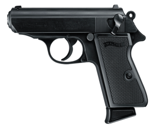 Walther PPK/S .22LR Semi-Auto Pistol Black 10+1 Capacity 3.3″