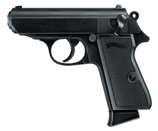 Walther PPK/S .22LR Semi-Auto Pistol Black 10+1 Capacity 3.3″
