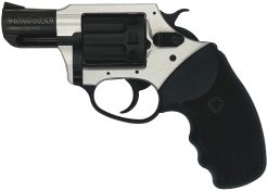 Charter Arms 52329 Pathfinder Lite 22 Mag, 8 Shot 2" Black Passivate Stainless Steel Barrel & Cylinder, Anodized Aluminum Frame w/Black Finger Grooved Rubber Grip, Exposed Hammer