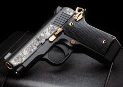 KIMBER MICRO9 SYLVA ENGRAVED ROSE GOLD 9MM 3" 7RD