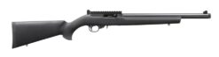 RUGER 10/22 22LR 16.12IN TB BARREL 10RD BLACK/ HOGUE OM STK PROTECTED BLADE FS GR ADJ REAR SIGHT 32024