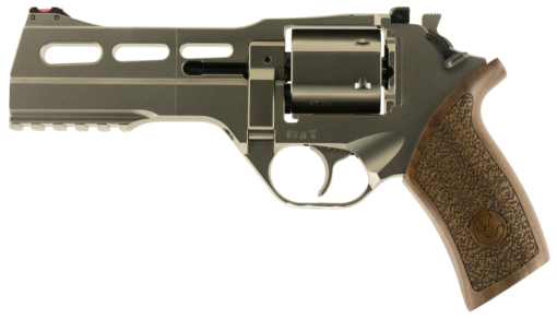 Right side of Chiappa Rhino 50DS 357 Magnum 5" Nickel 6 Shot Revolver