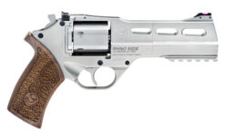 Chiappa Rhino 50DS 357 Magnum 5" Nickel 6 Shot Revolver