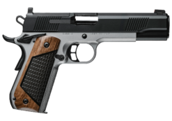 KIMBER CUSTOM 1911 NEXT GENERATION 45ACP PISTOL 5" TWO TONE, O.R.BLK WALNUT/G10 GRIPS 2-7RD MAGS