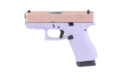 GLOCK 43X 9MM 15RD LAVENDER LUXE